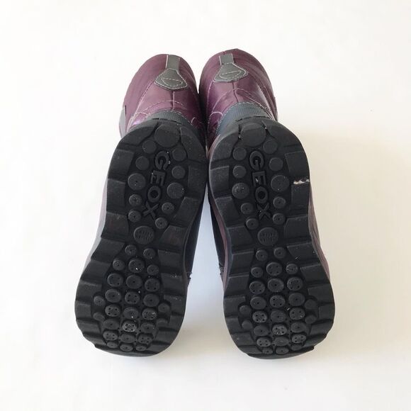 Geox purple amphibiox winter boots VGUC size 13 - Picture 7 of 8